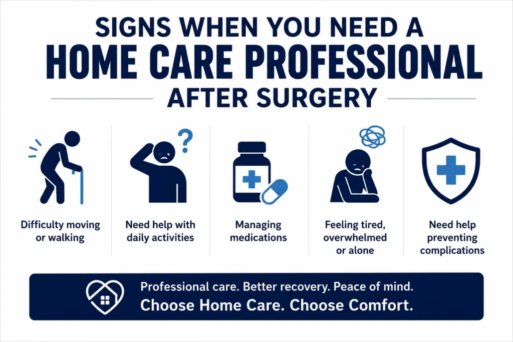 Home Care Professional After Surgery